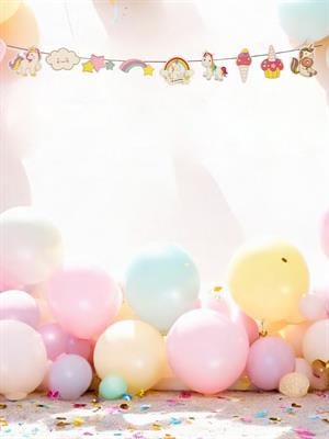 Unicorn Konsept Dekoratif Banner Asılabilir Doğum Günü Süsü
