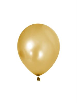 Altın Metalik Balon 100Lü 12