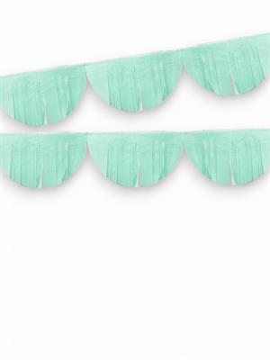 Dekoratif Püskül Süs Parti Arka Plan Süsü Mint Yeşili