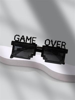 Doğum Günü Parti Gözlüğü Game Over Yazılı Gözlük