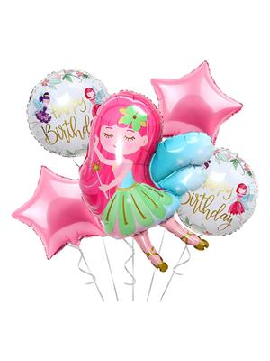 Peri Kızı Folyo Balon Parti Balonu 114 cm