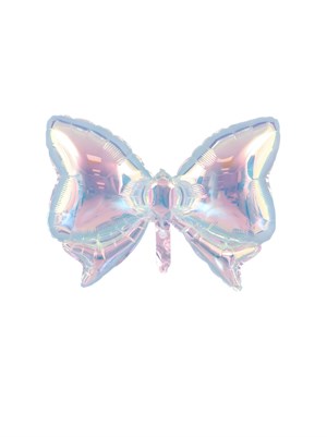 Fiyonk Şekilli Hologram Folyo Balon Parti Dekorasyonu 73 cm