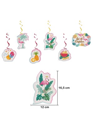 Flamingo Tavan Sarkıt Süsü