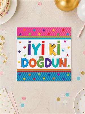 Funstar İyi Ki Doğdun Peçete