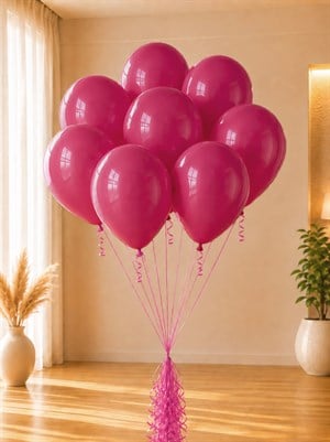 Fuşya Balon 12 inc 100lü