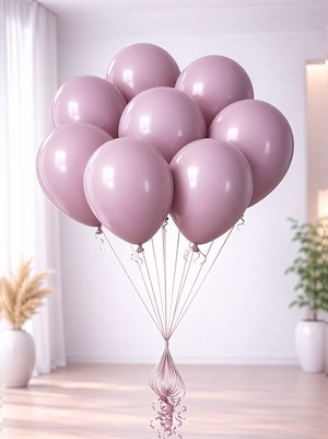 Gül Kurusu Retro Balon 12 inc 100lü