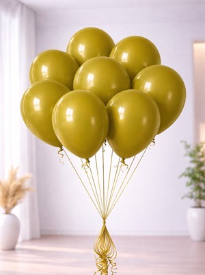 Hardal Rengi Retro Balon 12 inc 100lü