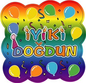 Kağıt Zincir İyi ki Doğdun