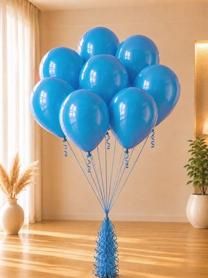Karayip Mavisi Balon 12 inc 100lü
