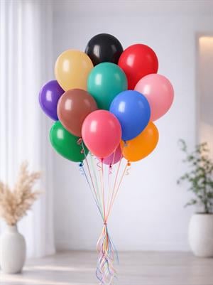 Karışık Renk Mini Balon 5 inc 12 cm 100lü