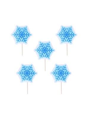 Kartanesi Frozen Temalı Kürdan Figürlü Pasta Süsü Cupcake Kürdanı 10lu