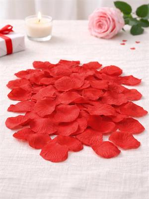 Kırmızı Gül Yaprağı Sevgililer Günü Romantik Süsleme Dekor 