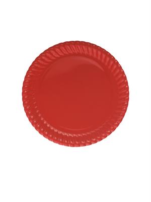 Kırmızı Karton Tabak & Bardak Seti 8 li