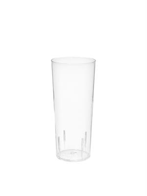 Mika  Plastik Kokteyl Bardağı Şeffaf 300 ml 6 lı