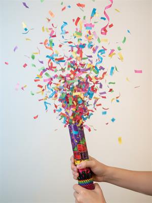 Konfeti Karışık Renk 30 Cm.