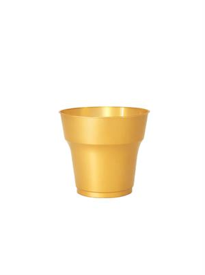 Kristal Plastik Bardak Meşrubat Bardağı Gold 25li