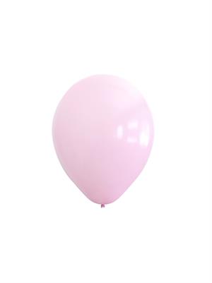 Makaron Pembe Balon Pale Pink 12 inc 100lü