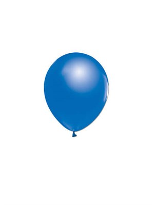 Mavi Metalik Balon 10'Lu 12