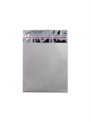 Metalize Poşet Lüks 12X17 Cm 50Li Gümüş