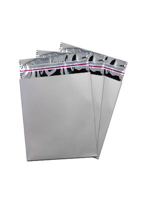 Metalize Poşet Lüks 20X35 Cm 50Li Gümüş