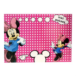 Mickey-Minnie Mouse Amerikan Servis