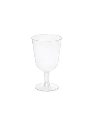 Mika Plastik Kadeh Şeffaf Ayaklı Şarap Bardağı 150 ml 6lı
