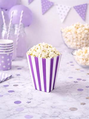 Mısır Kutusu Küçük Çizgili Mor 8Li