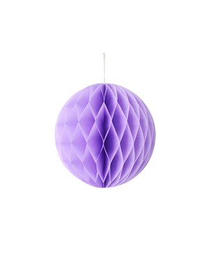 Parti Süsleri Dekoratif Petek Süs Lila 20 cm