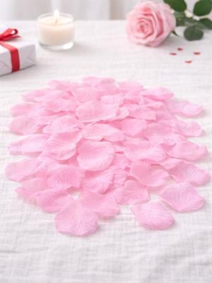 Pembe Gül Yaprağı Sevgililer Günü Romantik Süsleme Dekor 