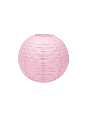 Pembe Japon Feneri Kağıt Süs Dekoratif Parti Feneri 25 cm