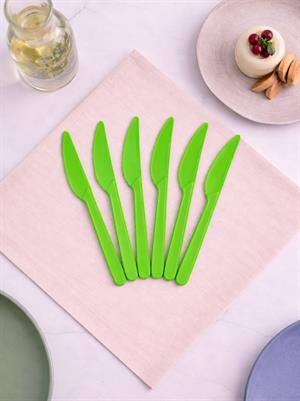 Plastik Bıçak Açık Yeşil 25li