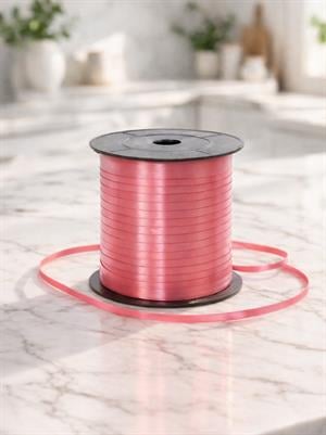 Kırmızı Rafya Kurdele – Hediye Paketleme Balon Bağlama Şeridi 5 mm 300 Mt