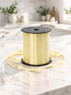 Sarı Rafya Kurdele – Hediye Paketleme Balon Bağlama Şeridi 8 mm 200 Mt