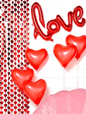 Sevgililer Günü Love Kalp Dekor Süsleme Seti