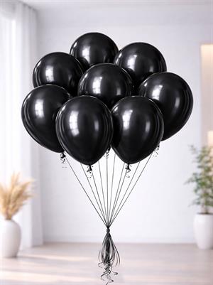 Siyah Balon 100Lü 12