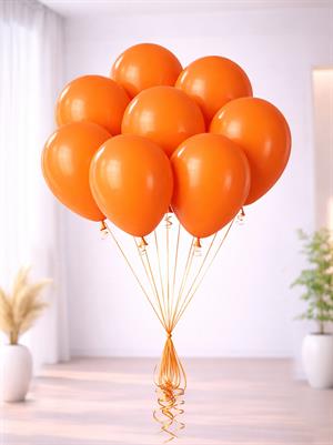 Turuncu Balon 10Lu 12