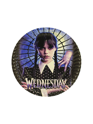 Wednesday Temalı Karton Tabak Bardak Set 