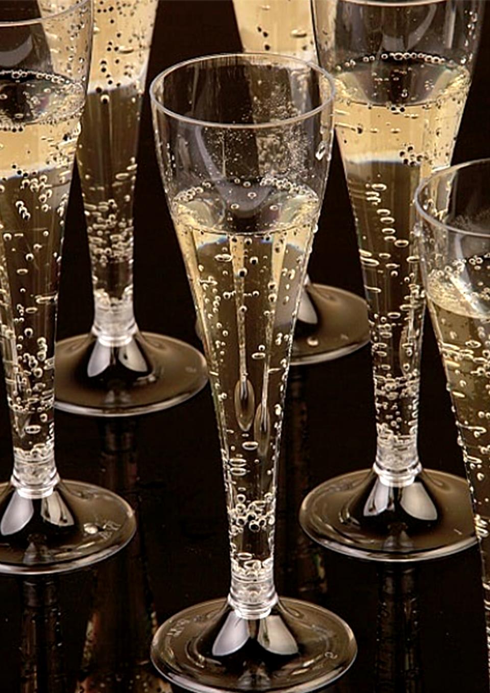 Şampanya Kadehi Şeffaf Ayaklı 8'Li Fiyatı - Parti Adresi
