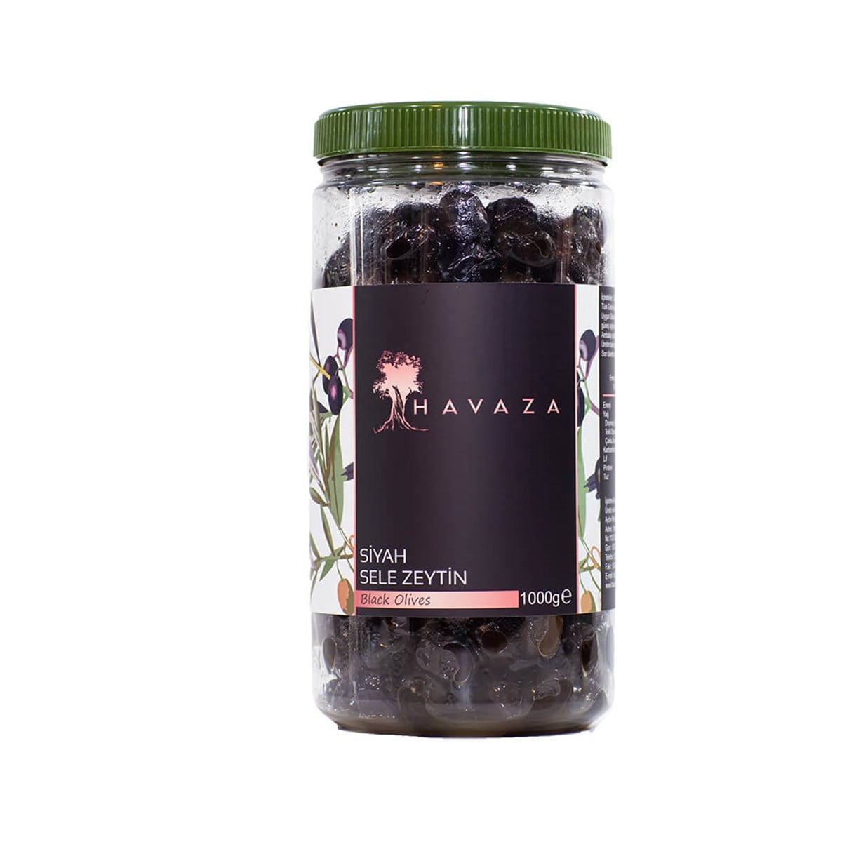 Siyah Sele Zeytin - 1000 gr.
