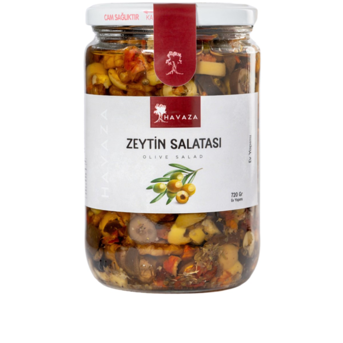 Zeytin Salatası 720 Gr.(Ev Yapımı)