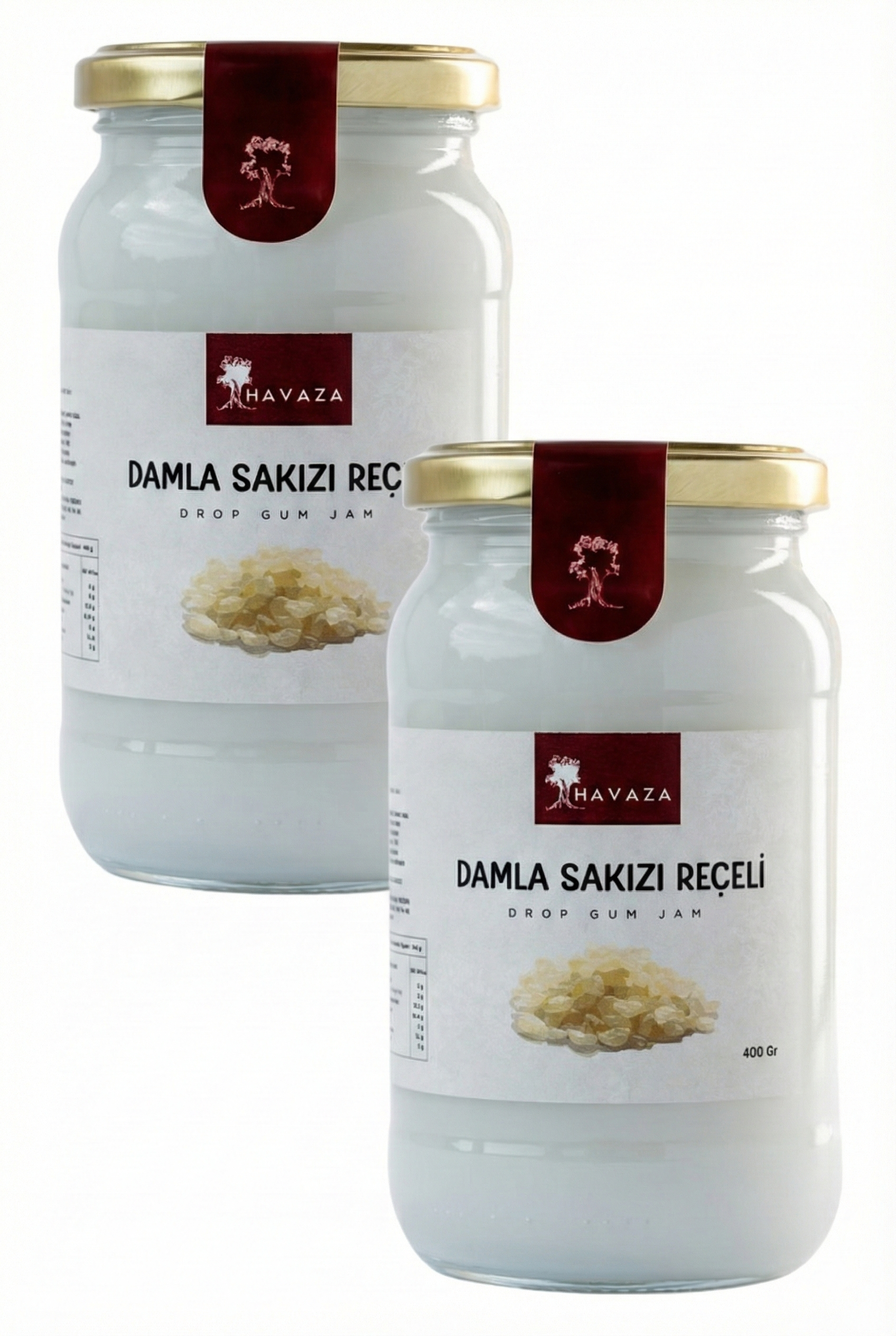  Damla Sakızı Reçeli 400 Gr. 2'li Avantaj Paketi