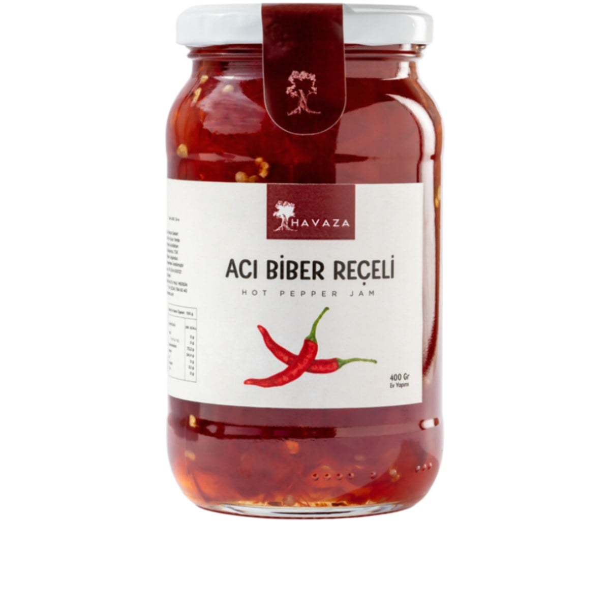 Acı Biber Reçeli 400 Gr. (Ev Yapımı)