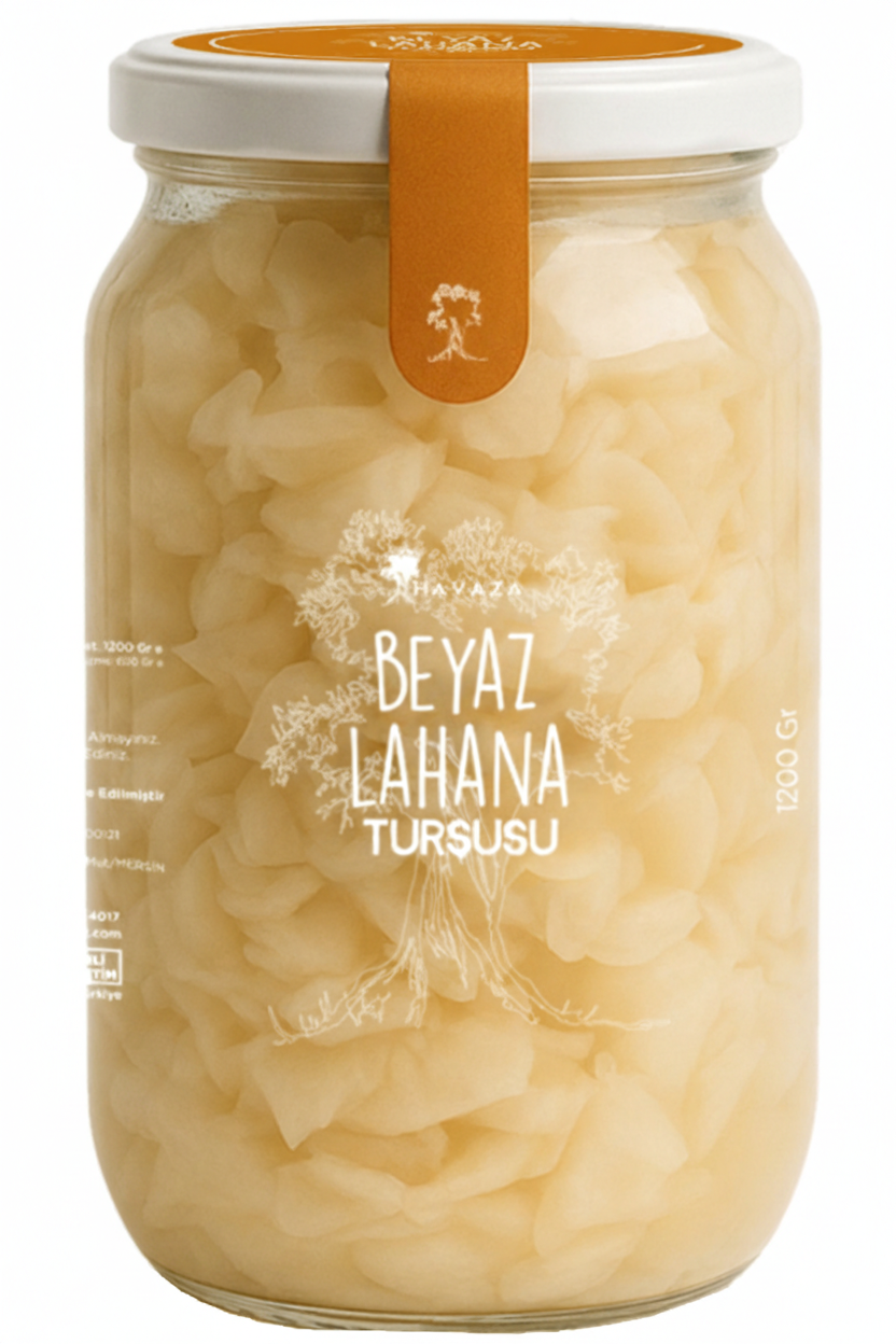 Havaza Beyaz Lahana Turşusu 1200 gr. 