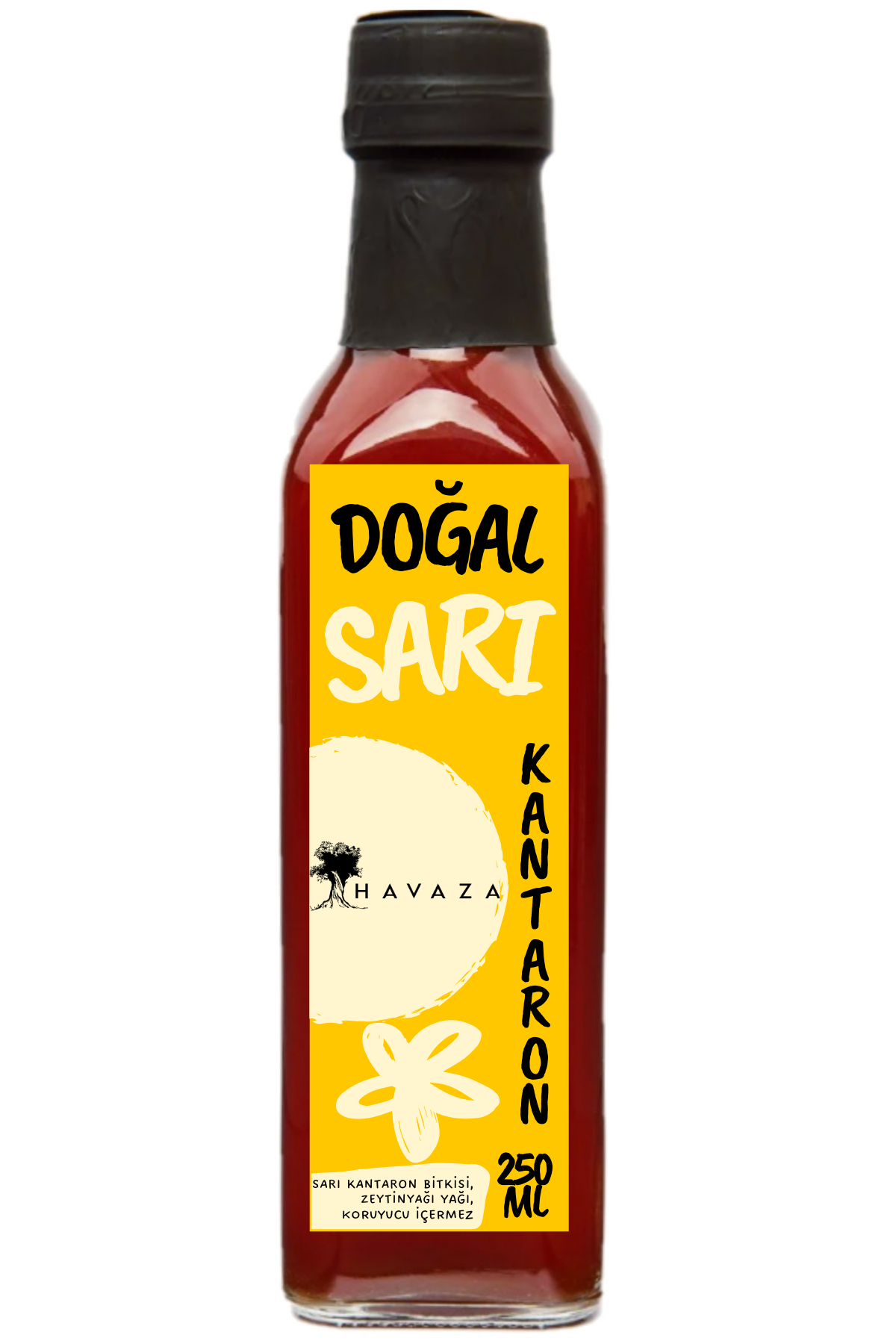 Kantaron Yağı 250 Ml (ev Yapımı,doğal,%100 Geleneksel)