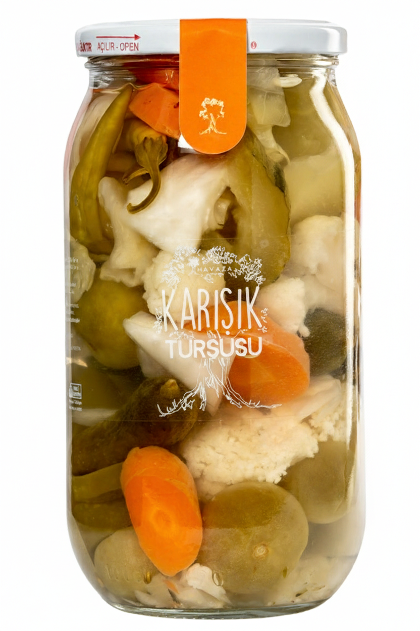 Karışık Beyaz Turşu - 1200 gr. 