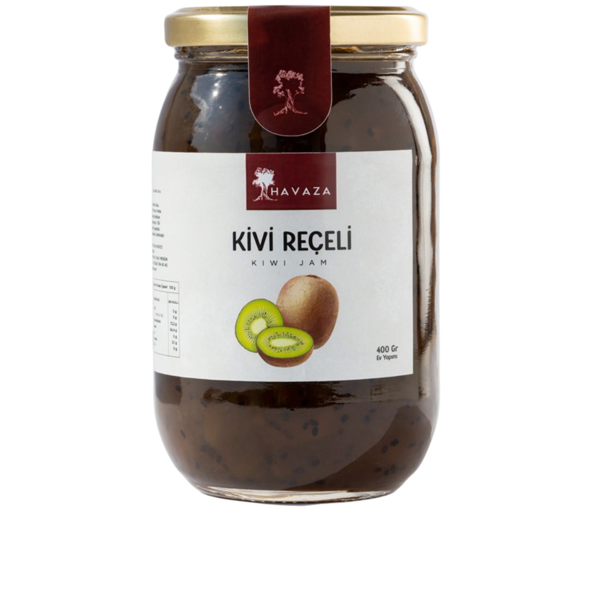 Kivi Reçeli 400 G (Ev Yapımı,100%Doğal)