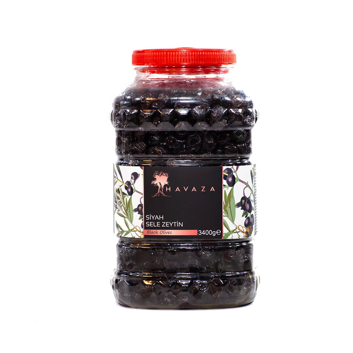 Siyah Sele Zeytin - 3400 gr.