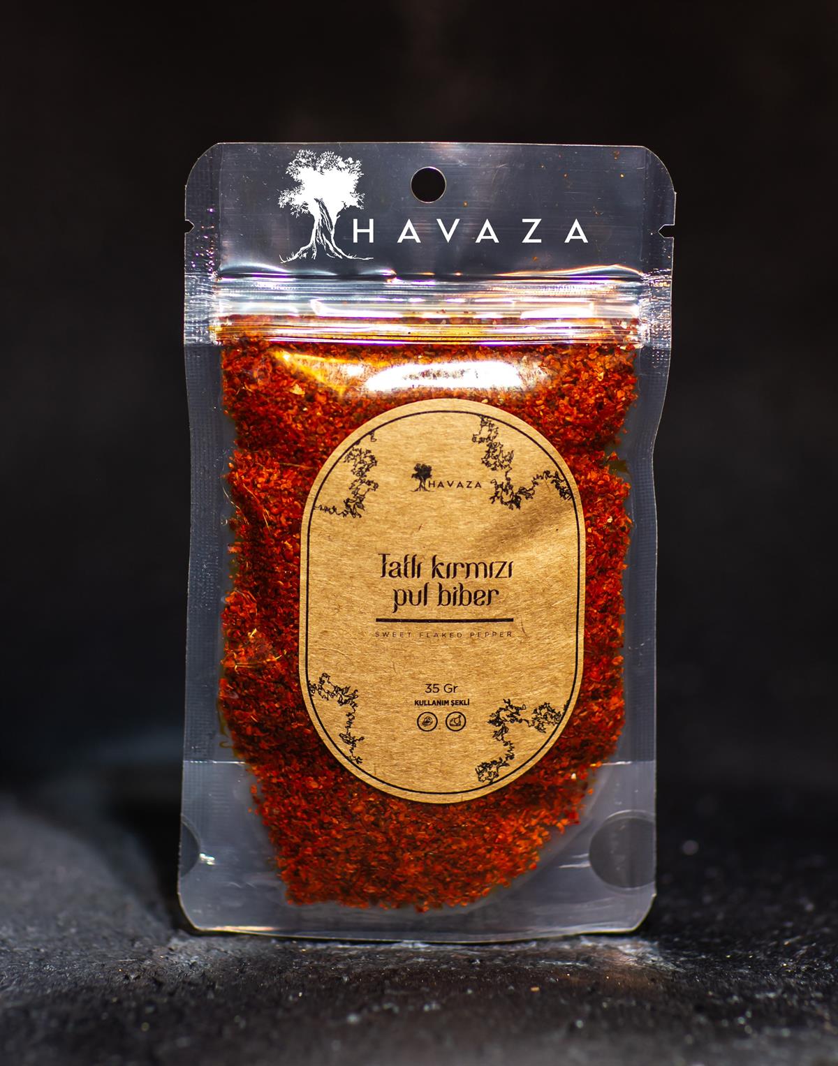 Tatlı Kırmızı Pul Biber 35 Gr. ( doğal,taze)