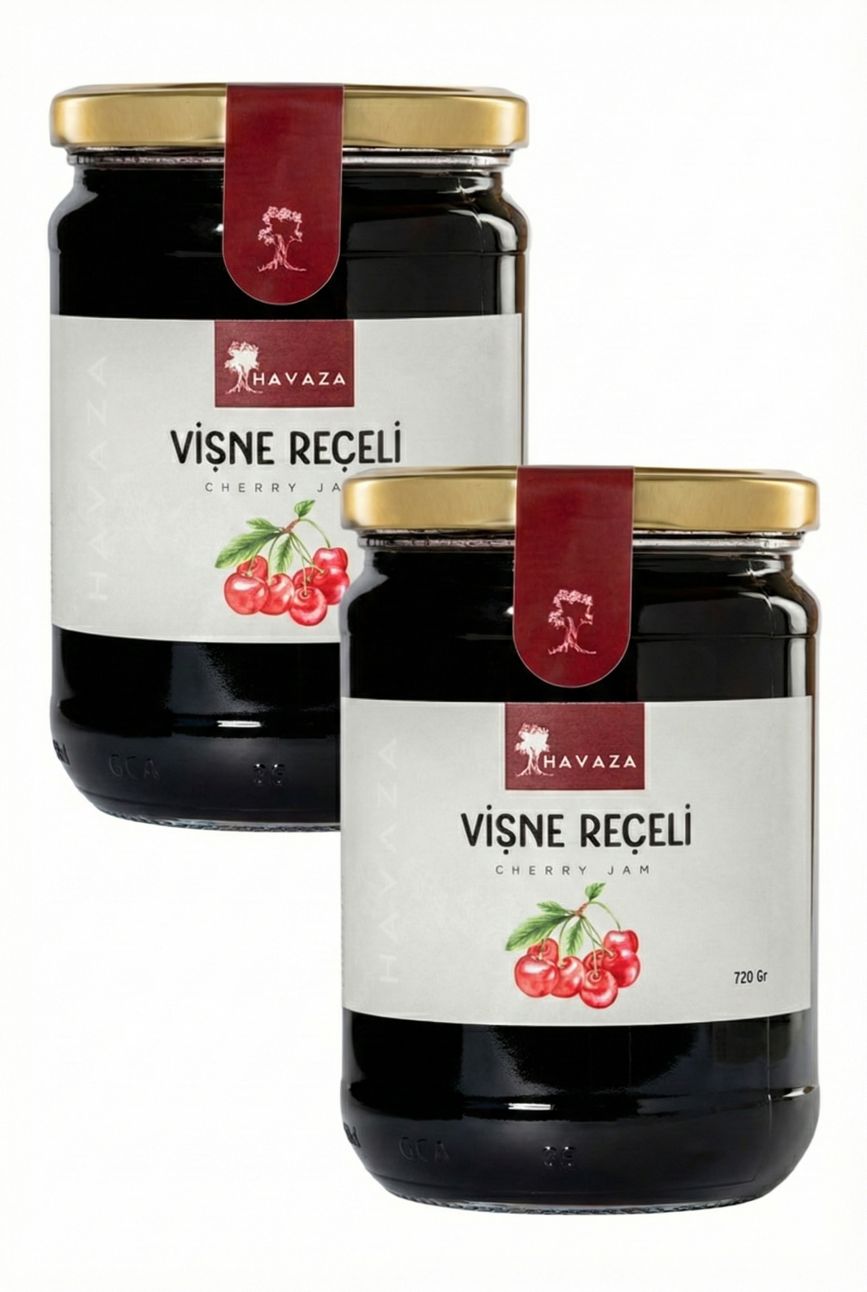 Vişne Reçeli - 720 Gr. 2'li Avantaj Paketi