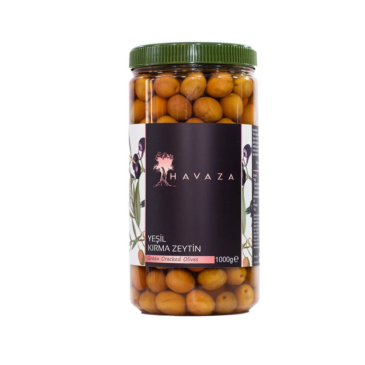 Yeşil Kırma Zeytin - 1000 gr.